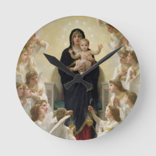 De Maagd met Angels, 1900 (olie op canvas) Ronde Klok