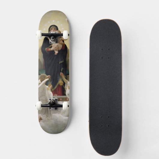 De Maagd met Angels, 1900 Persoonlijk Skateboard (Voorkant)