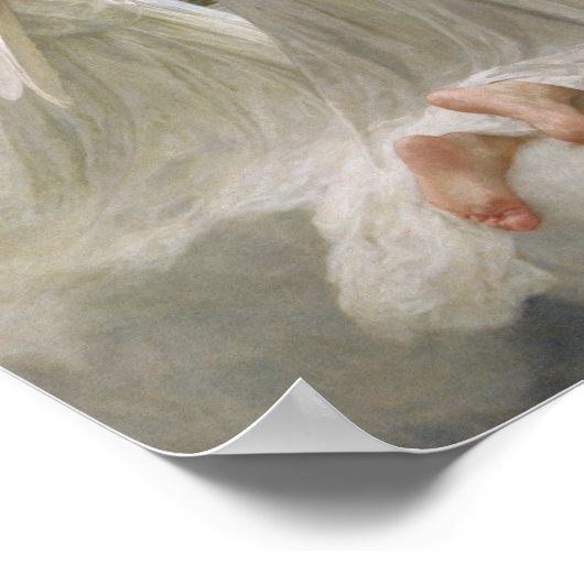 De Maagd met Angels, 1900 Poster (Hoek)