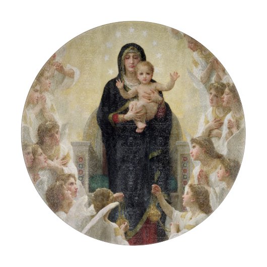 De Maagd met Angels, 1900 Snijplank (Voorkant)