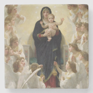 De Maagd met Angels, 1900 Stenen Onderzetter