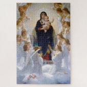 De Maagd met Angels, Bouguereau Legpuzzel (Verticaal)