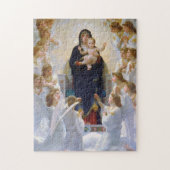 De Maagd met Angels, Bouguereau Legpuzzel (Verticaal)