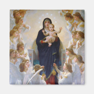 De Maagd met Angels, Bouguereau Magneet