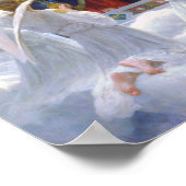 De Maagd met Angels, Bouguereau Poster (Hoek)
