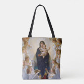 De Maagd met Angels, Bouguereau Tote Bag (Achterkant)