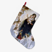 De maagd met Angels door William Adolphe Bouguere Grote Kerstsok (Voorkant (Hangend))