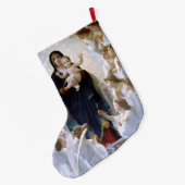 De maagd met Angels door William Adolphe Bouguere Grote Kerstsok (Achterkant (Hangend))