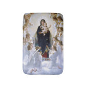 De Maagd met Angels van William Bouguereau Badmat (Voorkant Verticaal)