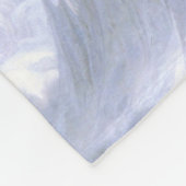 De Maagd met Angels van William Bouguereau Fleece Deken (Hoek)