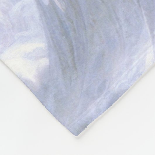 De Maagd met Angels van William Bouguereau Fleece Deken (Hoek)