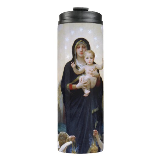 De Maagd met Angels van William Bouguereau Thermosbeker (Voorkant)