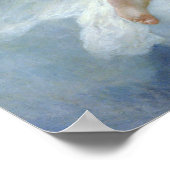 De maagd met Angels, William Bouguereau Poster (Hoek)