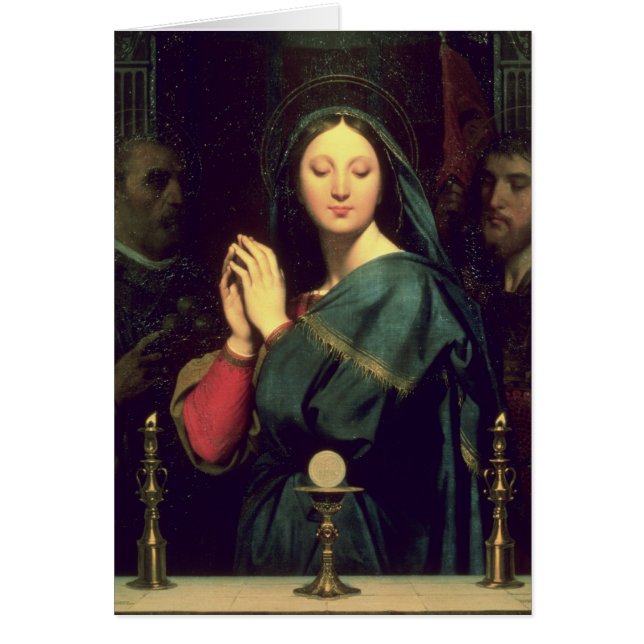 De Maagd met de Gastheer, 1841 (Voorkant)