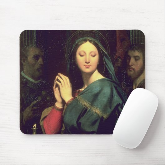 De Maagd met de Gastheer, 1841 Muismat (Met muis)