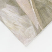 De Maagd Met Engelen -William-Adolphe Bouguereau Fleece Deken (Hoek)