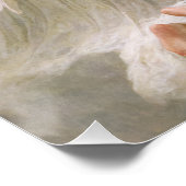 De Maagd Met Engelen -William-Adolphe Bouguereau Perfect Poster (Hoek)