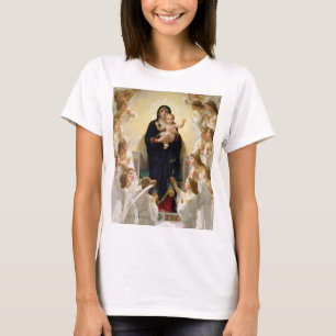 De Maagd Met Engelen -William-Adolphe Bouguereau T-shirt