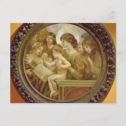 De Maagd van de Angels Briefkaart (Voorkant)