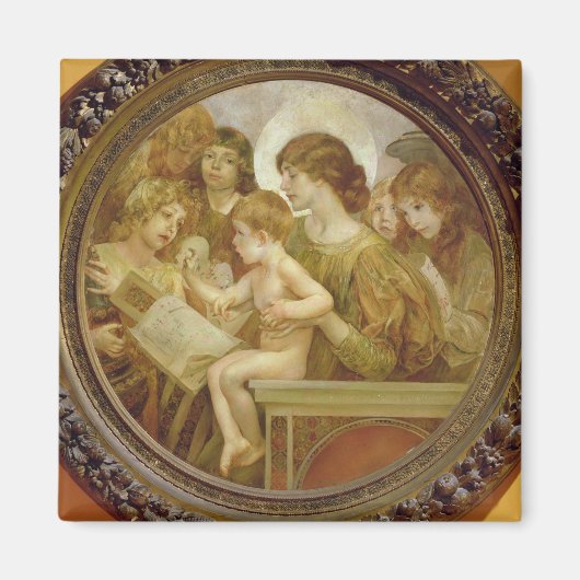 De Maagd van de Angels Magneet (Voorkant)