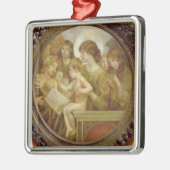 De Maagd van de Angels Metalen Ornament (Links)