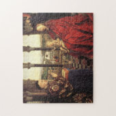 De Maagd van de bondskanselier Rolin door Jan van  Legpuzzel (Verticaal)