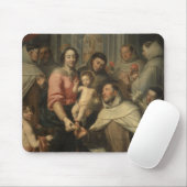De Maagd van de Carmelites Muismat (Met muis)
