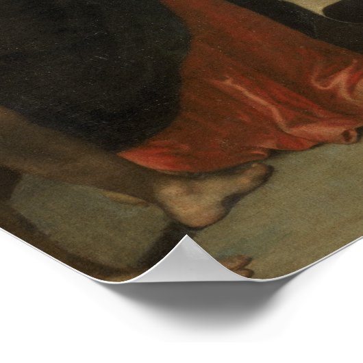 De Maagd van de Carmelites Poster (Hoek)