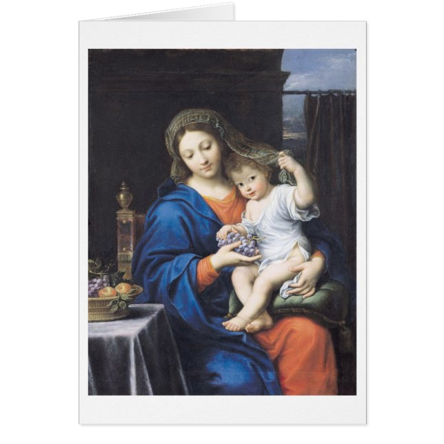 De maagd van de druiven, 1640-50 (Voorkant)