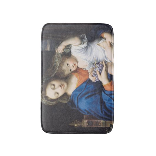 De maagd van de druiven, 1640-50 badmat (Voorkant Verticaal)