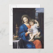 De maagd van de druiven, 1640-50 briefkaart (Voorkant / Achterkant)