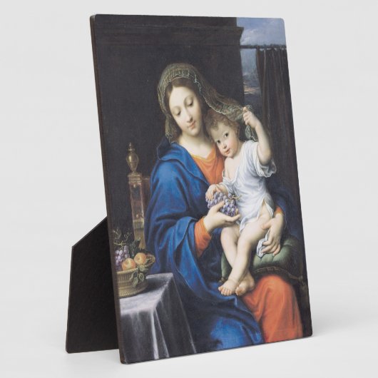 De maagd van de druiven, 1640-50 fotoplaat (Zijkant)