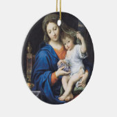 De maagd van de druiven, 1640-50 keramisch ornament (Rechts)