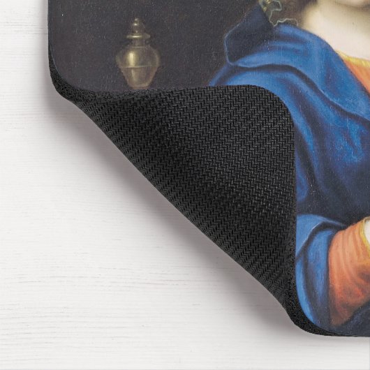 De maagd van de druiven, 1640-50 muismat (Hoek)