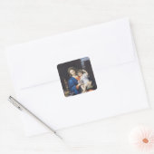 De maagd van de druiven, 1640-50 vierkante sticker (Envelop)