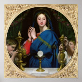 De Maagd van de Gastheer, 1854 Poster (Voorkant)