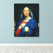 De Maagd van de Gastheer, 1866 Canvas Afdruk (Insitu (Houten vloer))