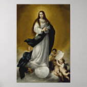 De maagd van de geïmproviseerde conceptie poster (Voorkant)