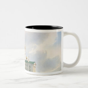 De Maagd van de kerk van Vladimir Tweekleurige Koffiemok