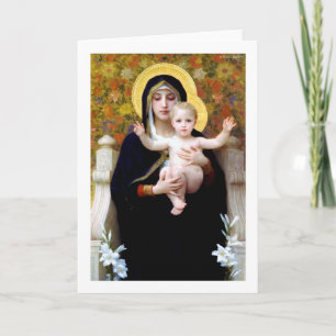 De Maagd van de lelie, Bouguereau Kaart