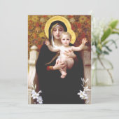 De Maagd van de lelies Kaart (Staand voorkant)