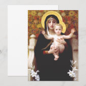 De Maagd van de lelies Kaart (Voorkant / Achterkant)