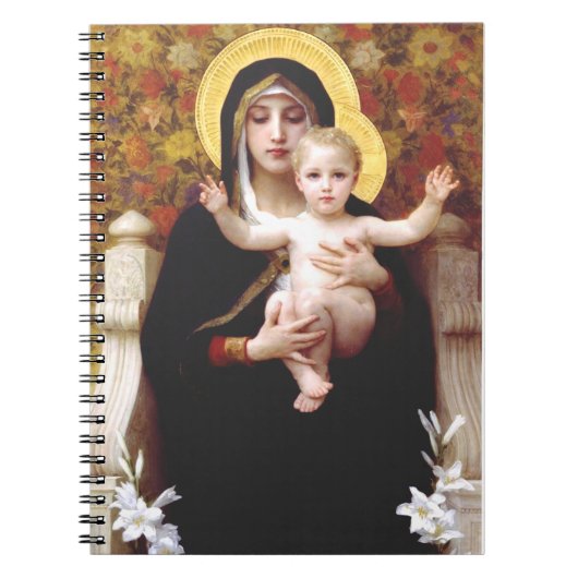 De Maagd van de Lelies Notitieboek (Voorkant)