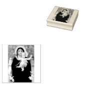 De Maagd van de Lelies Rubberstempel (Gestempeld)