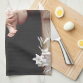 De Maagd van de Lelies Theedoek (Quarter Fold)