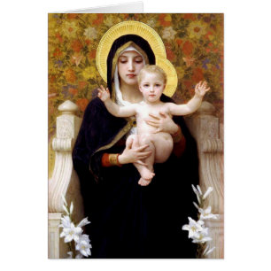 De maagd van de Lilies (La Vierge au Lys)