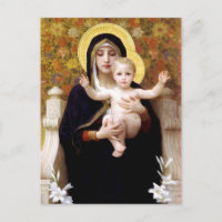 De maagd van de Lilies (La Vierge au Lys)