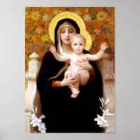 De maagd van de Lilies (La Vierge au Lys)