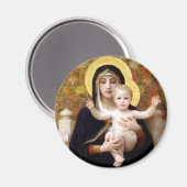 De Maagd van de Lillies Magneet (Voorkant / Achterkant)