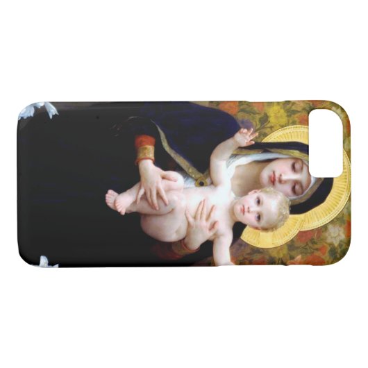 De Maagd van de Lily, Bouguereau Case-Mate iPhone Case (Achterkant (Horizontaal))